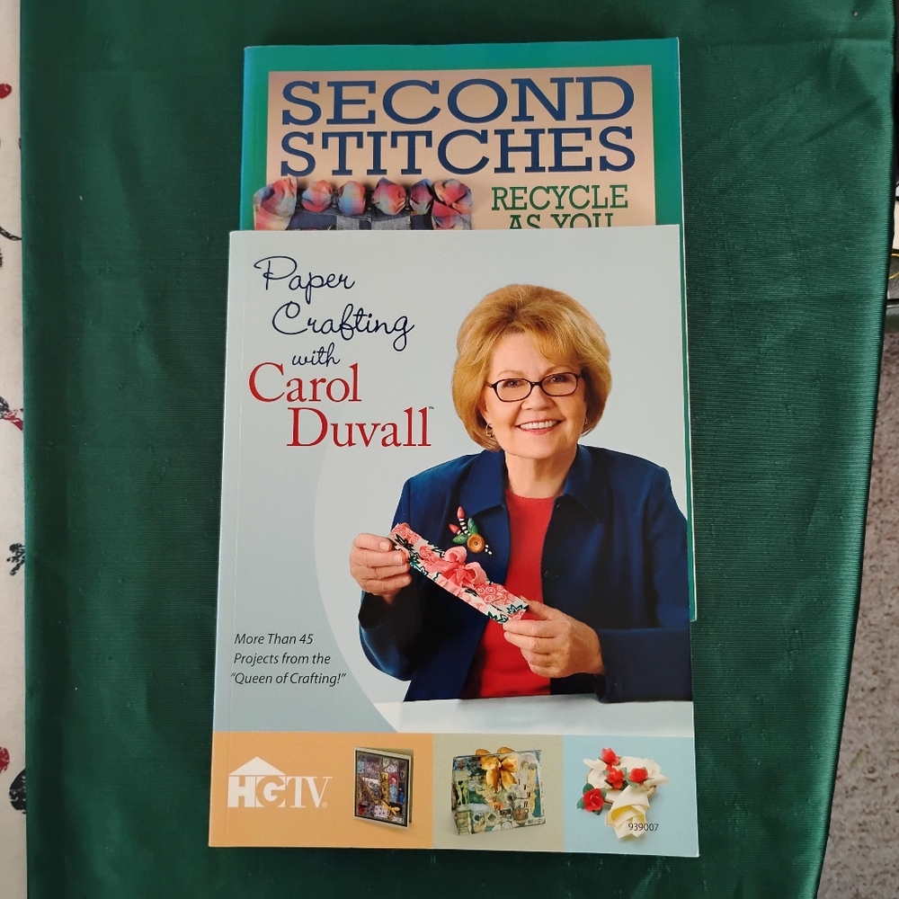 Lot Of 2 Craft Project Books